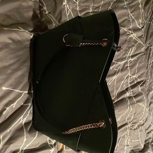 Michael Kors - dark green purse